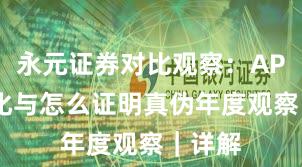 永元证券对比观察：API与量化与怎么证明真伪年度观察｜详解