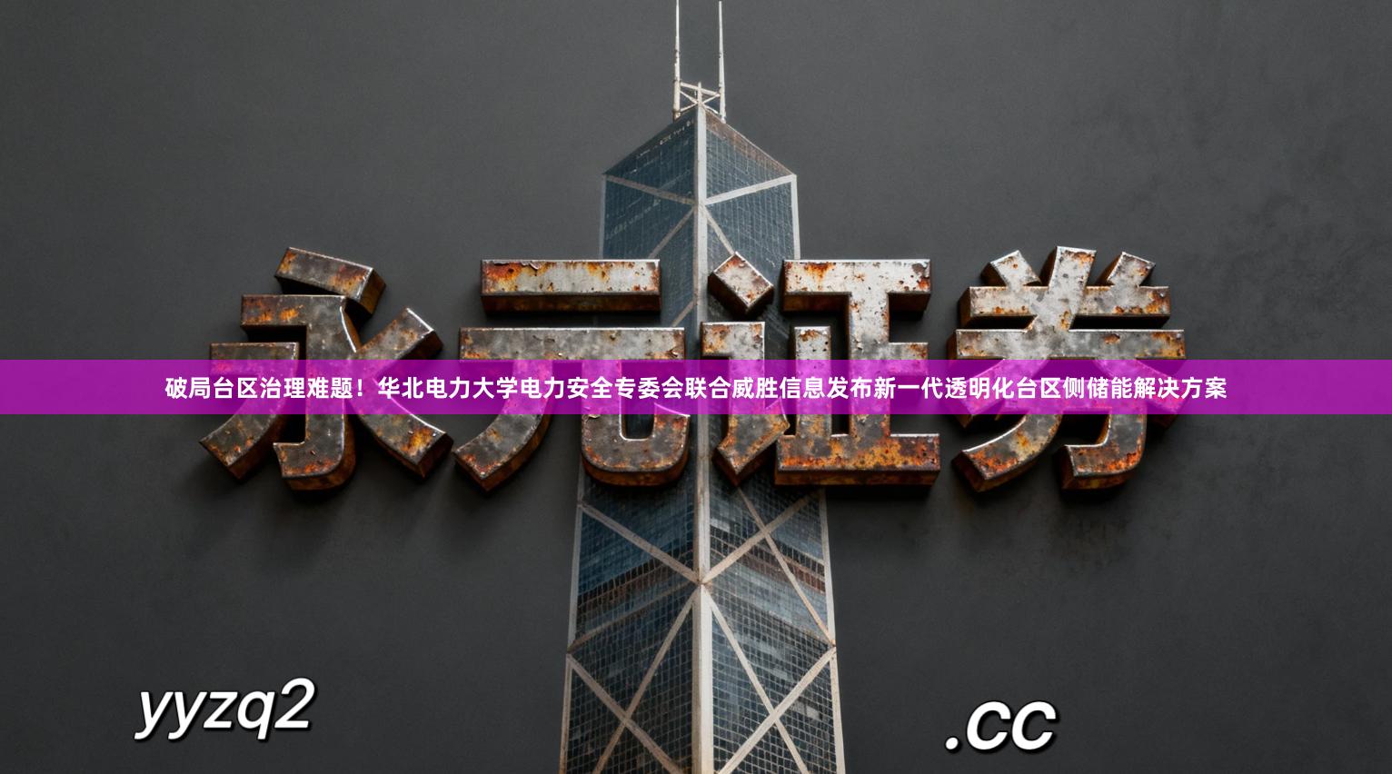 破局台区治理难题！华北电力大学电力安全专委会联合威胜信息发布新一代透明化台区侧储能解决方案